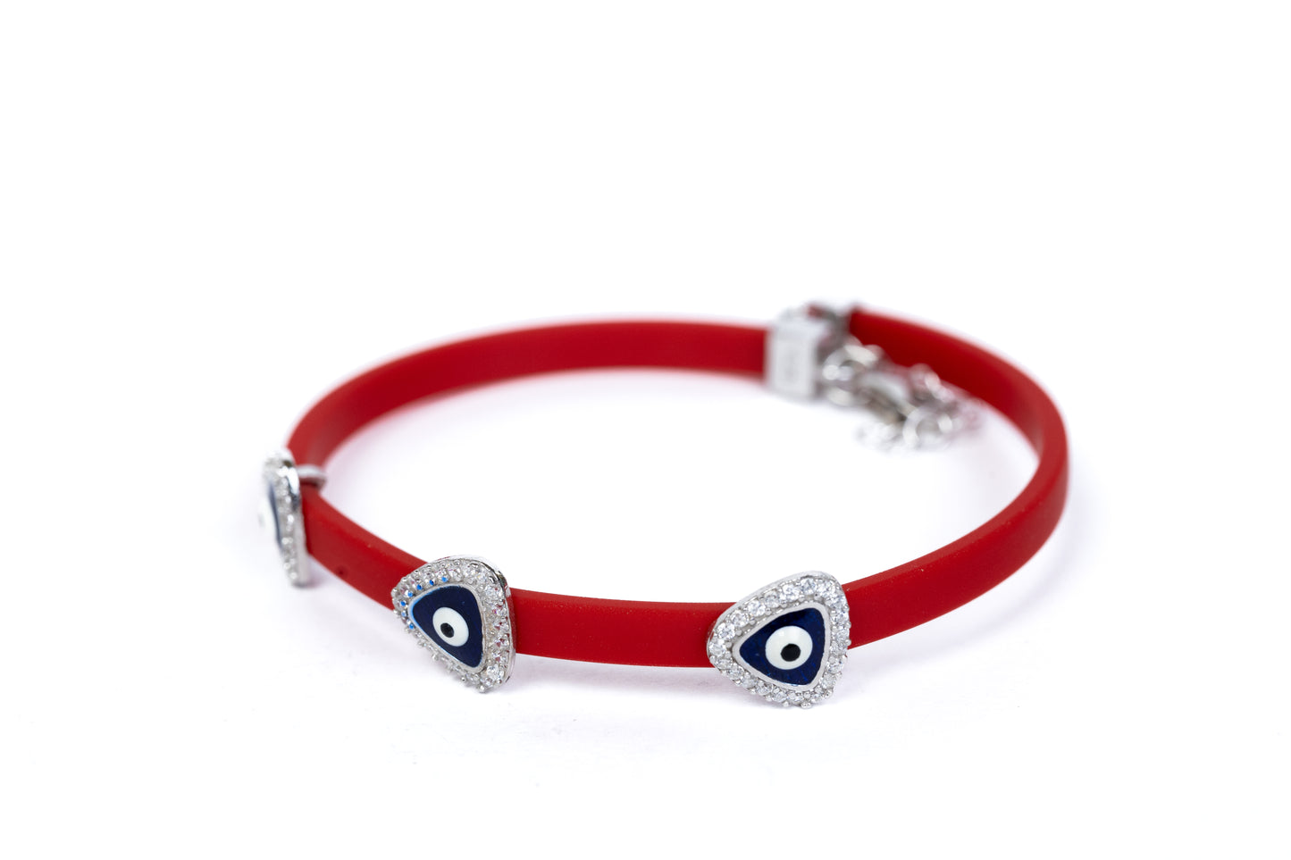 Caucho rojo con ojito (14cm)