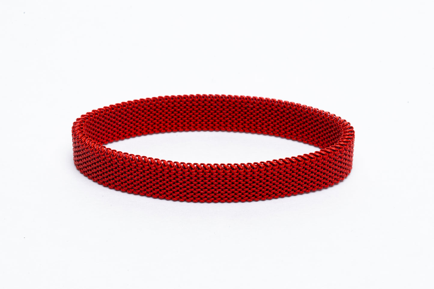 Pulsera elástica roja