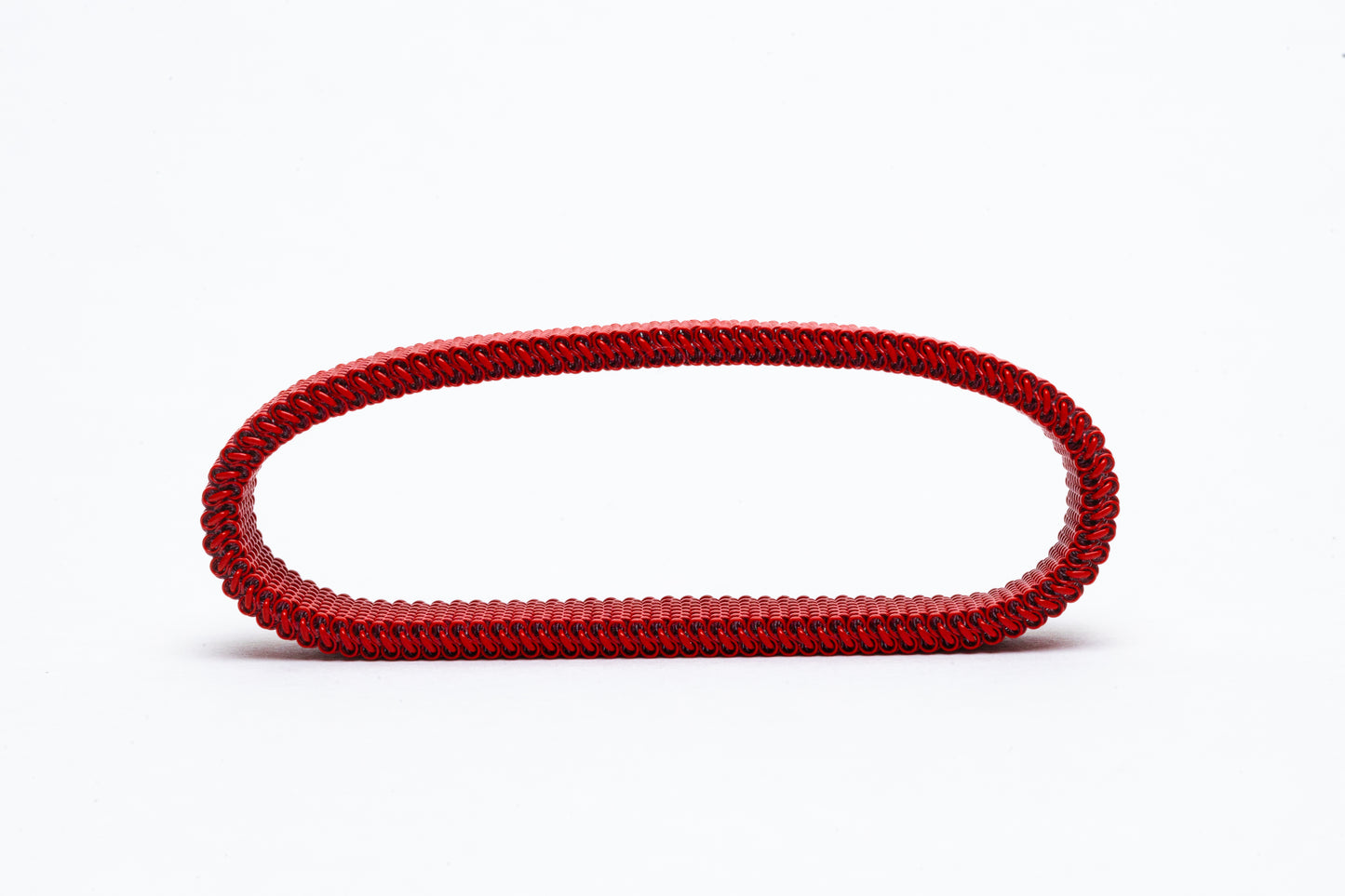Pulsera elástica roja
