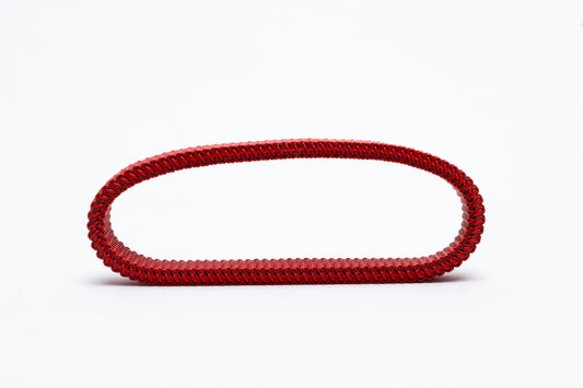 Pulsera elástica roja
