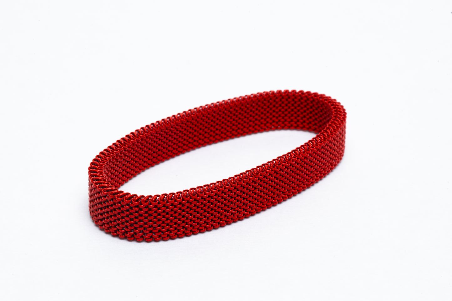 Pulsera elástica roja