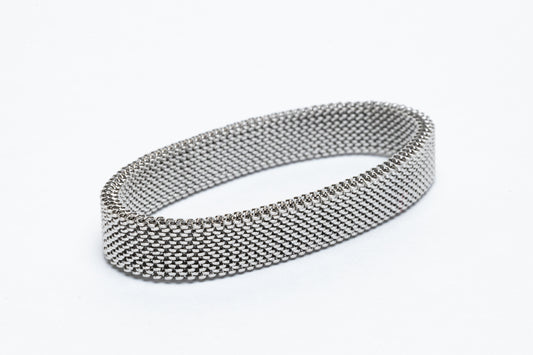 Pulsera elástica plata