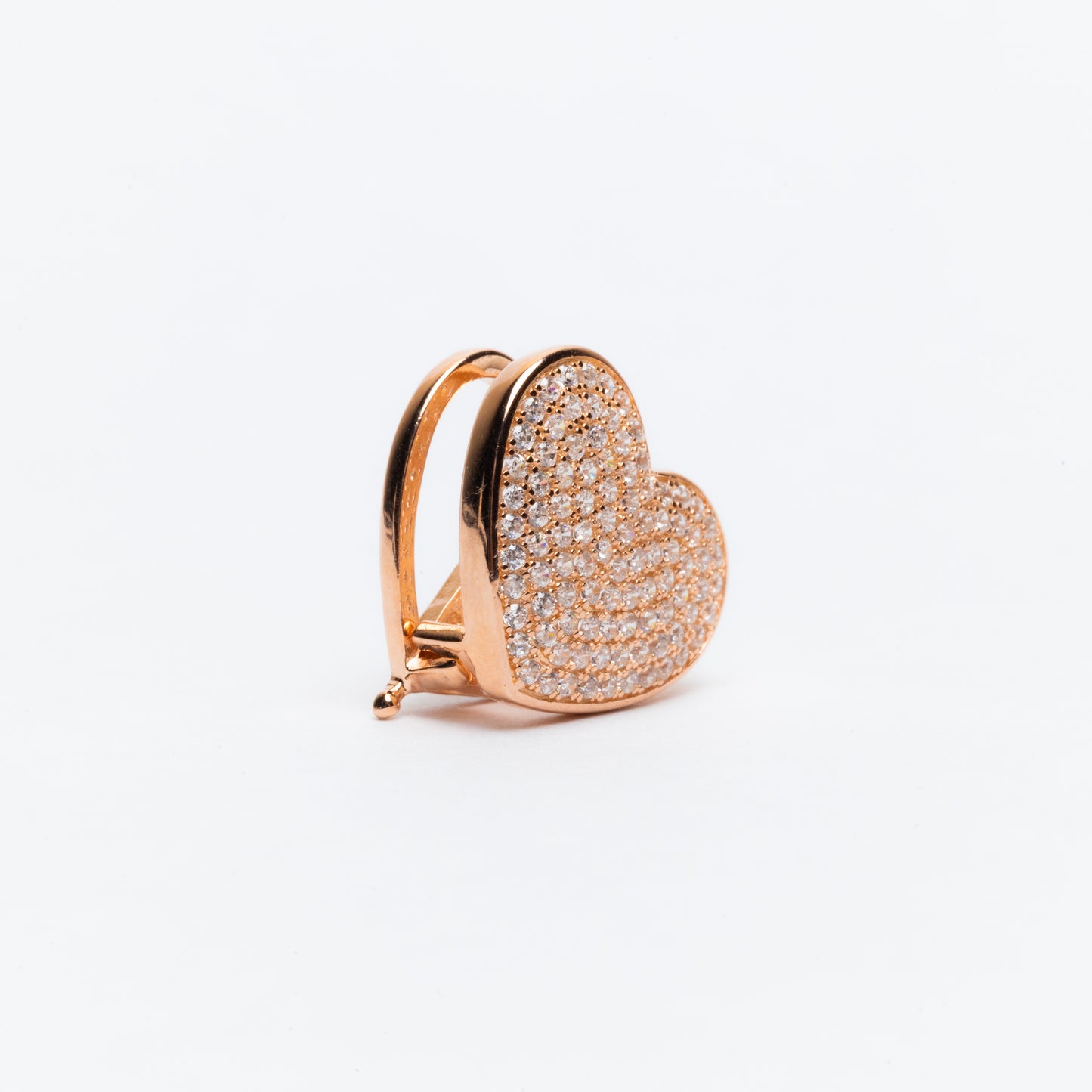 Corazón oro rosa