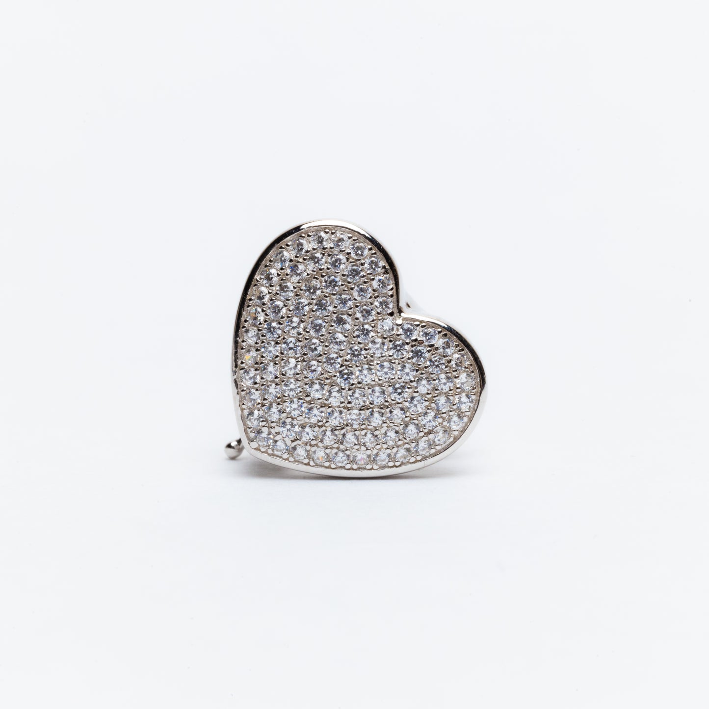 Corazón plateado