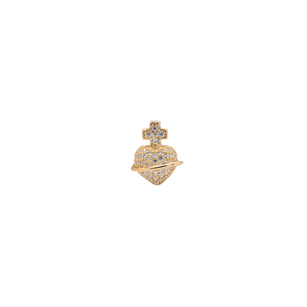 Sagrado Corazón dorado