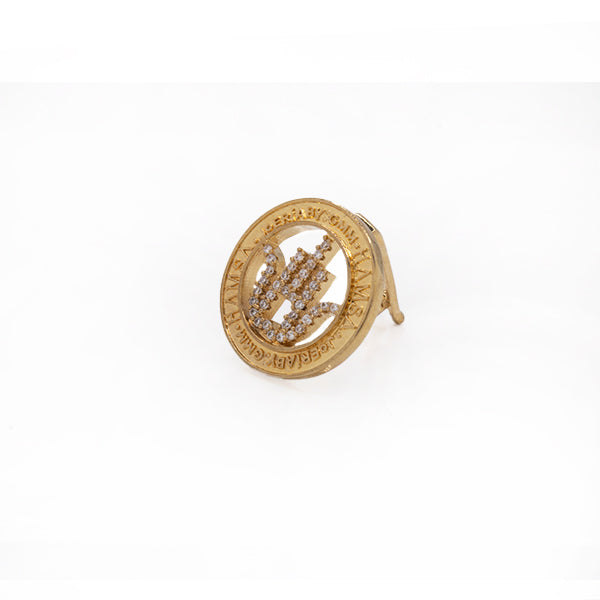 Sello de Hamsa dorado