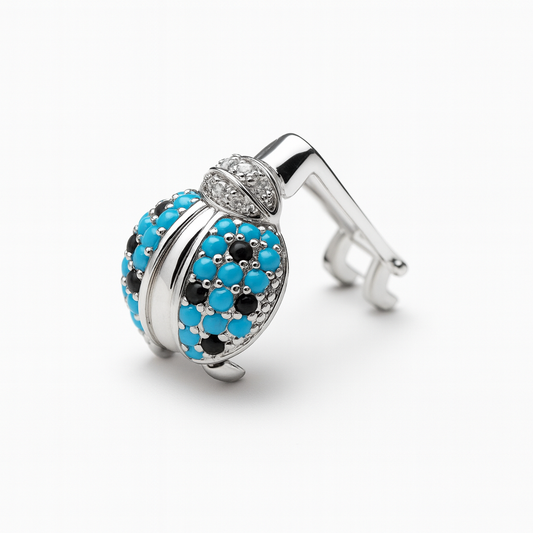 Catarina azul turquesa