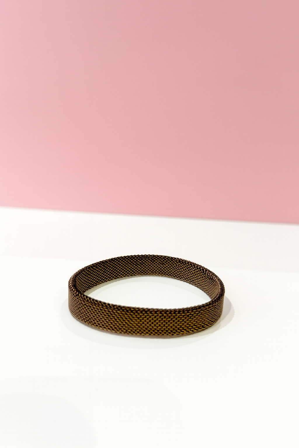 Pulsera elástica café