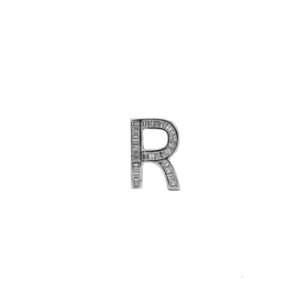 Inicial R plata Baguette