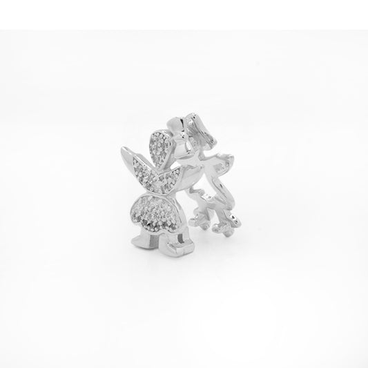 Charm niña plata
