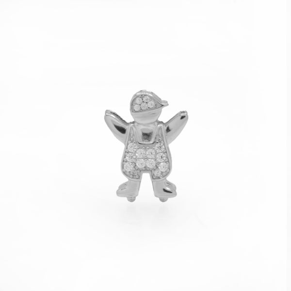 Charm niño plata
