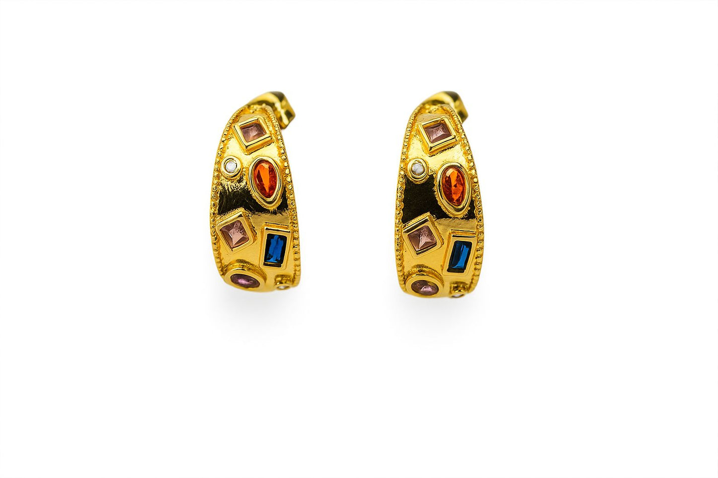 Arracadas mini con piedras