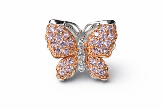 Mariposa rosa