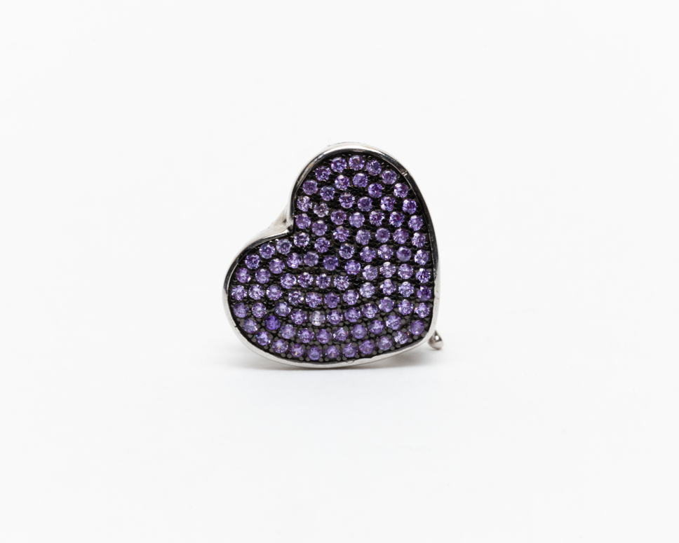 Corazón lila