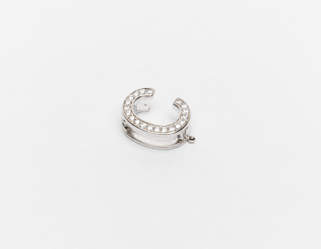 Inicial C plata zirconia
