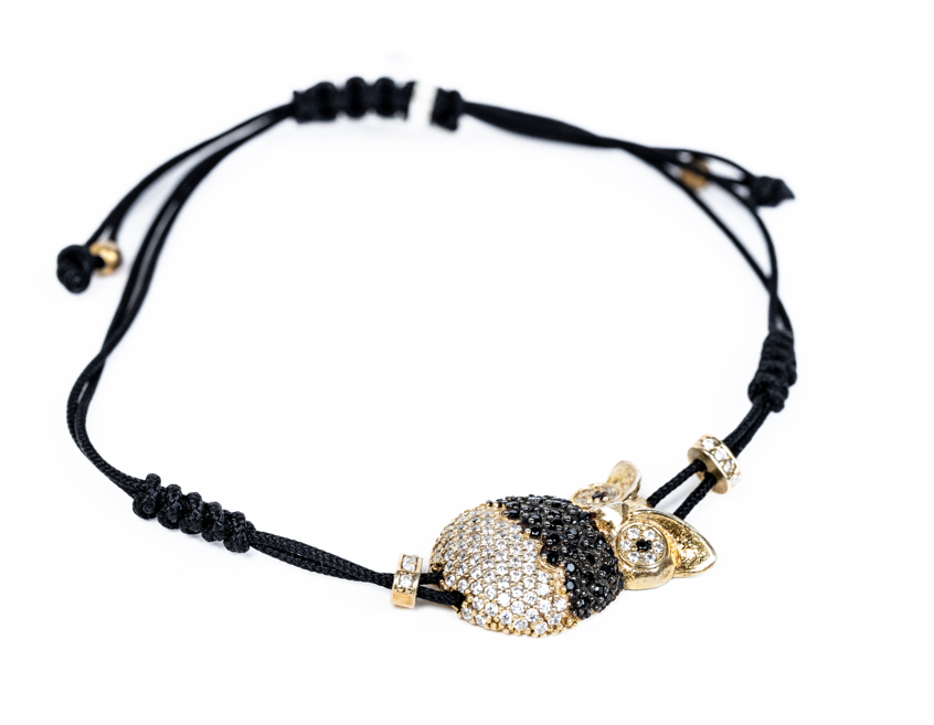 Pulsera de buho (plata 925)