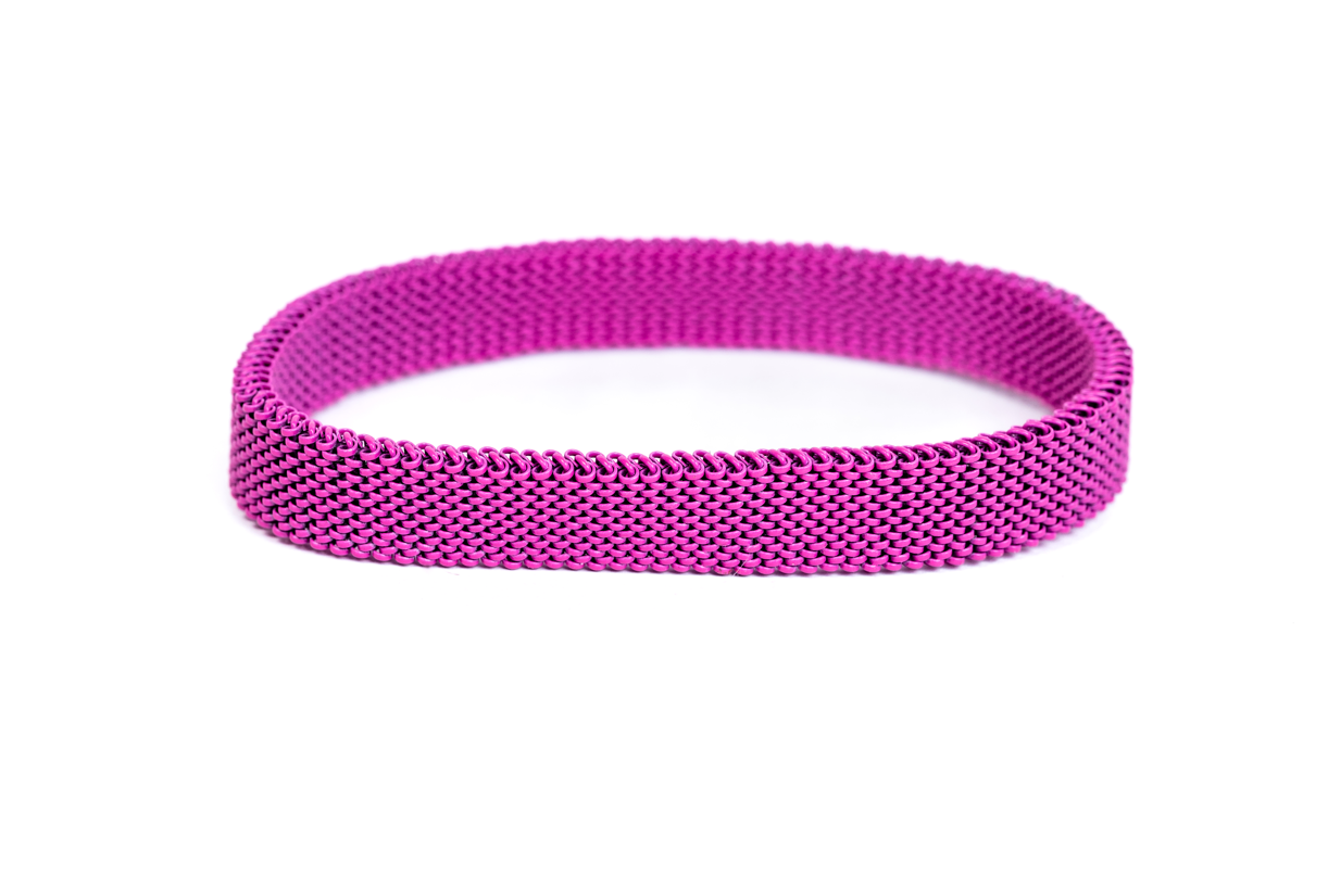 Pulsera elástica Rosa Fiusha
