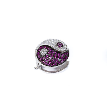Yin Yang rosa