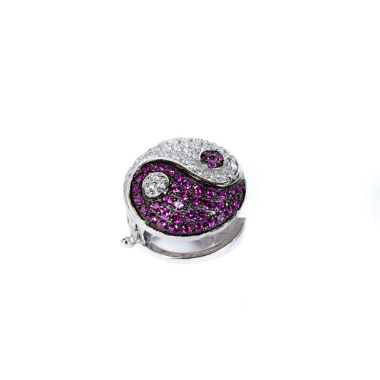 Yin Yang rosa
