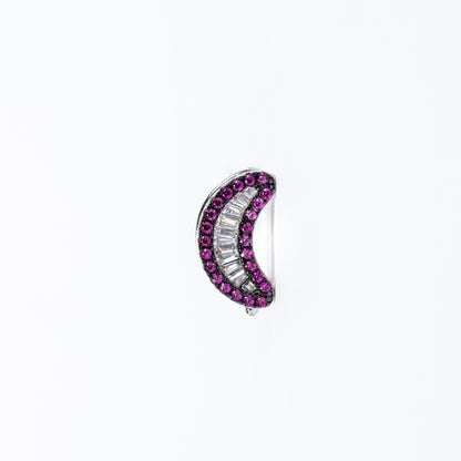 Luna magenta baguette