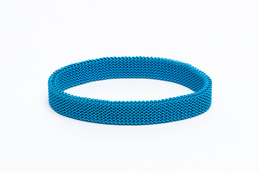 Pulsera elástica azul