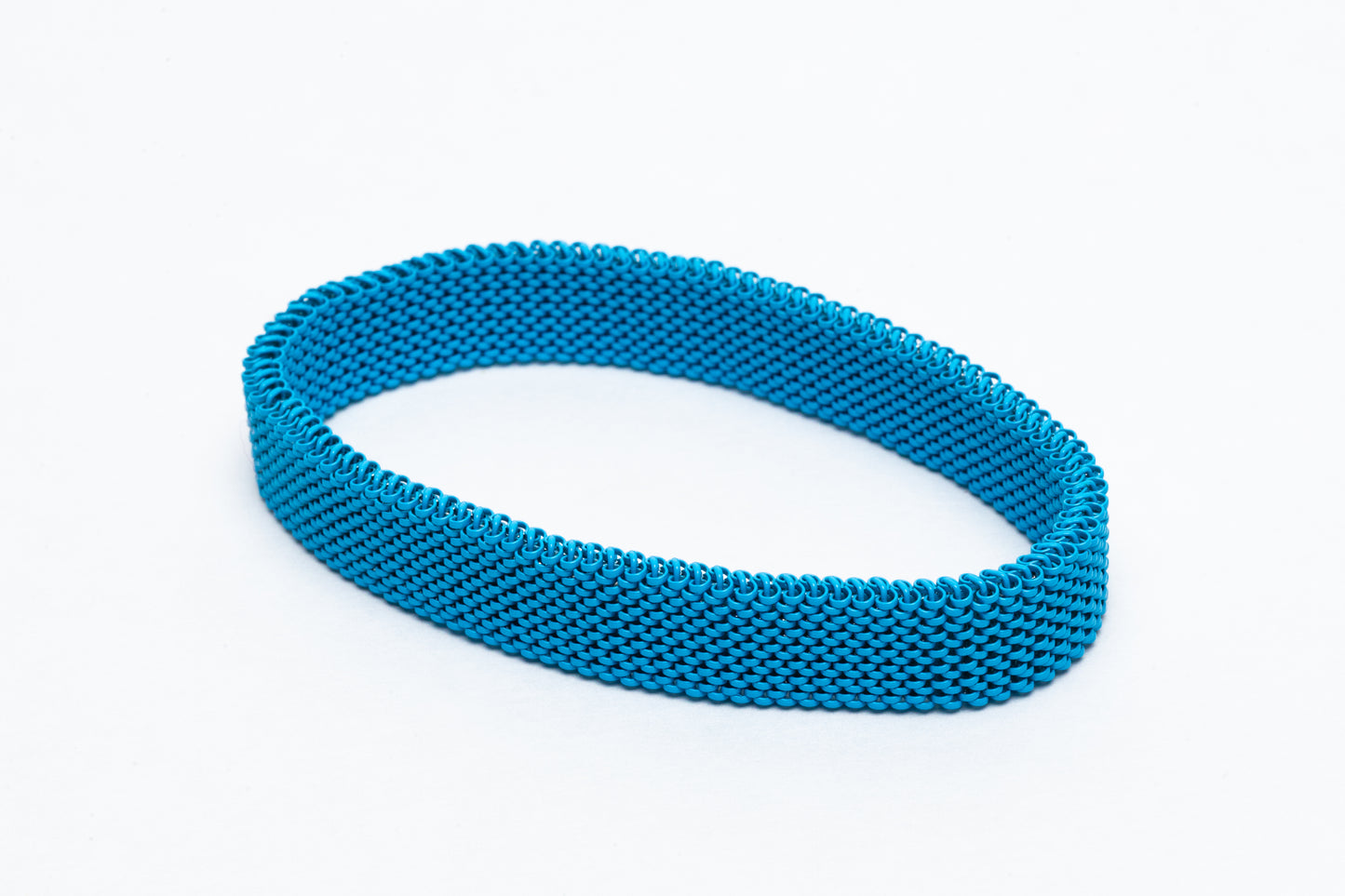 Pulsera elástica azul