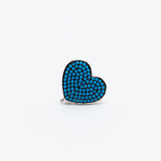 Corazón turquesa
