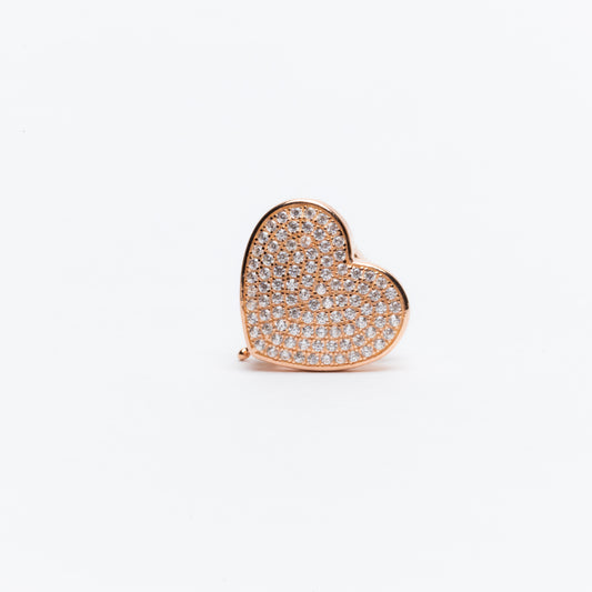 Corazón oro rosa