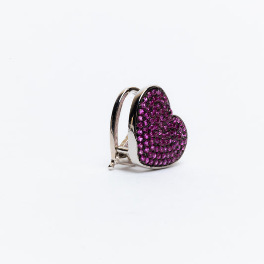 Corazón magenta