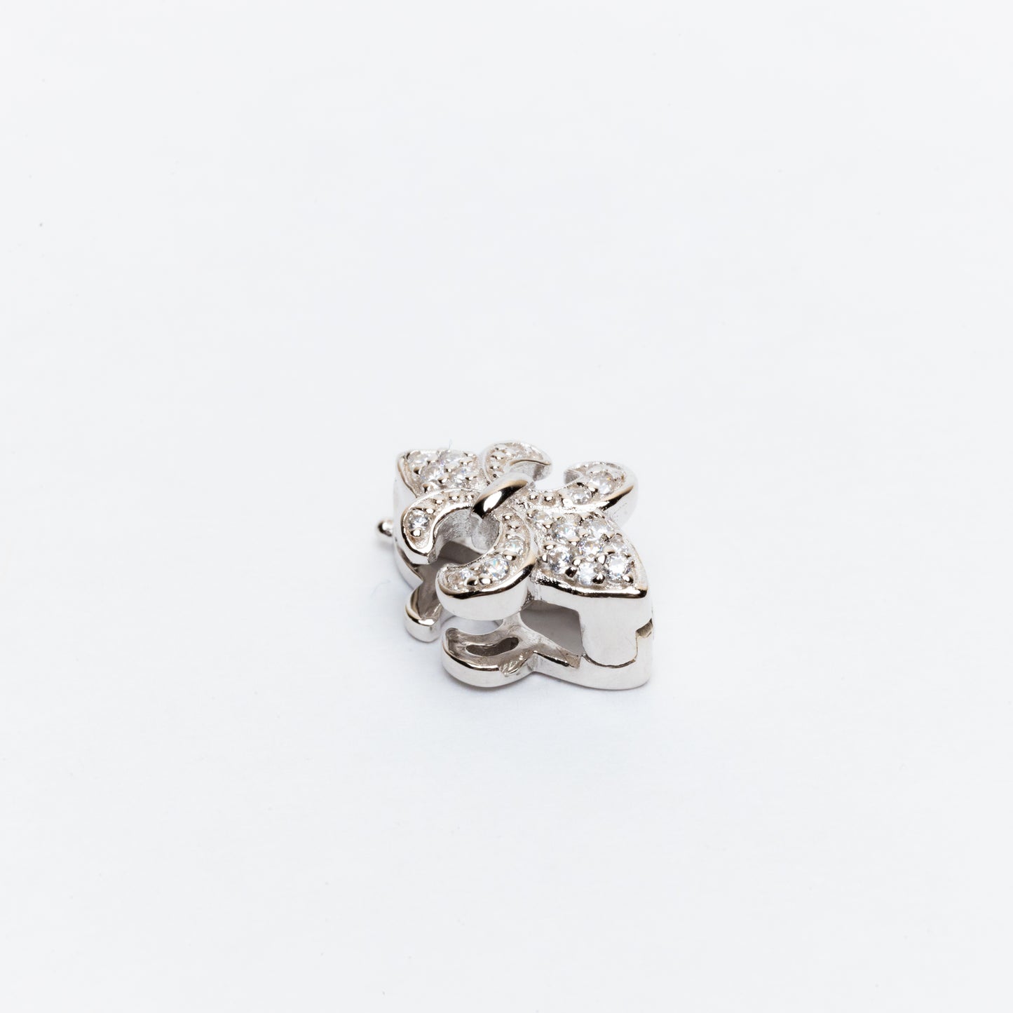 Flor de Lis plata