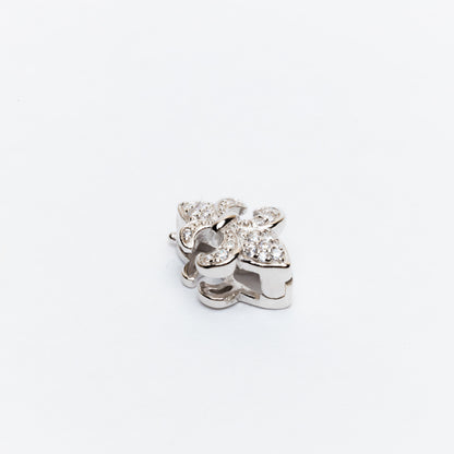 Flor de Lis plata