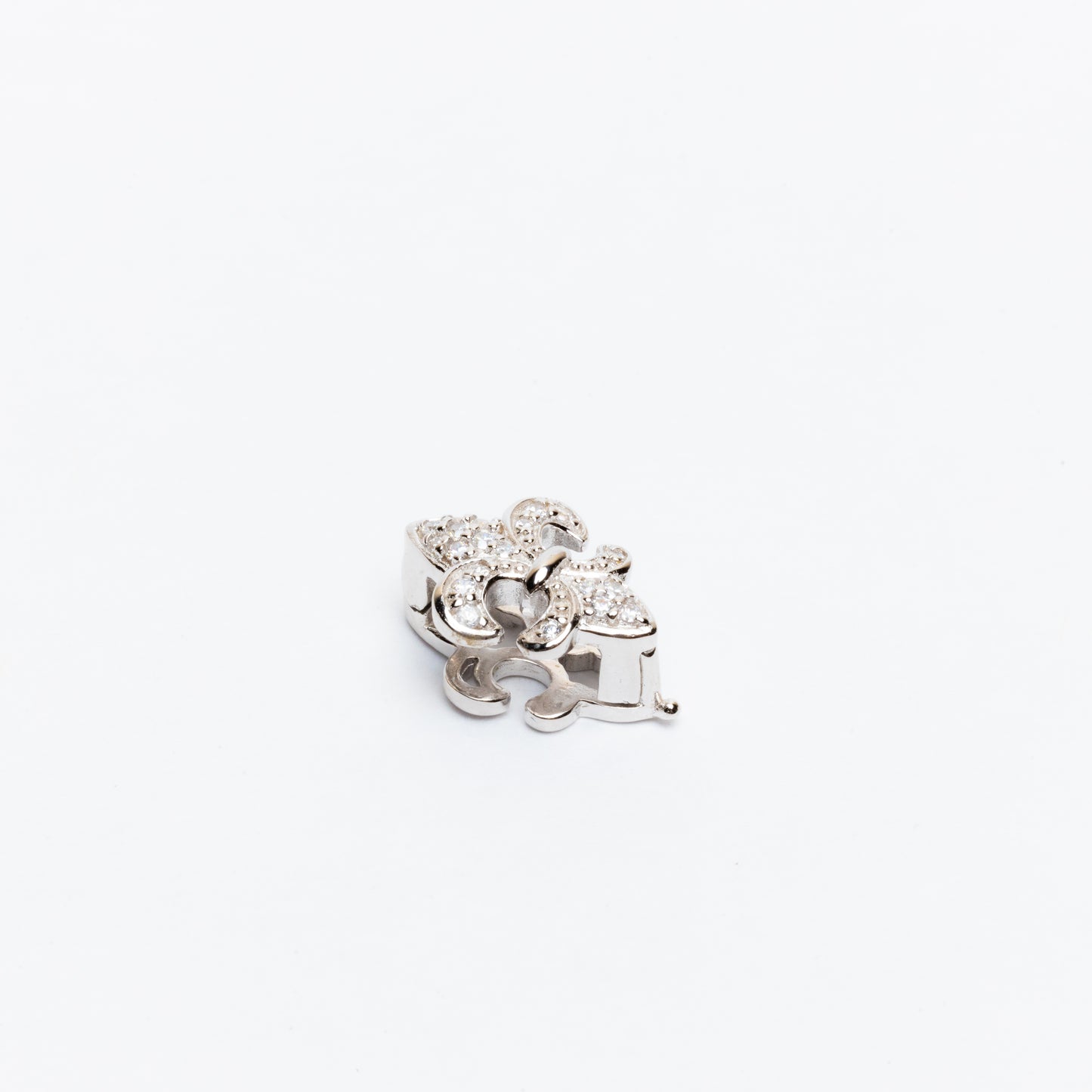 Flor de Lis plata