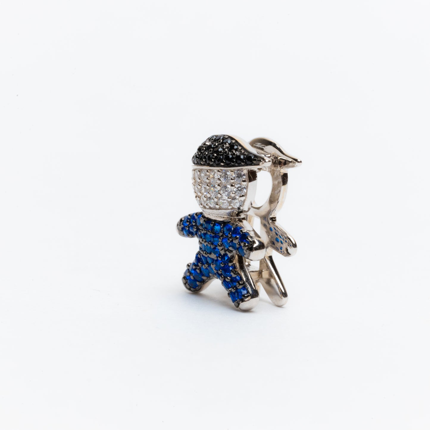 Charm niño color azul