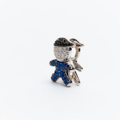 Charm niño color azul
