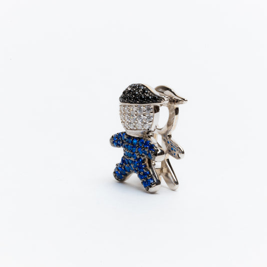Charm niño color azul