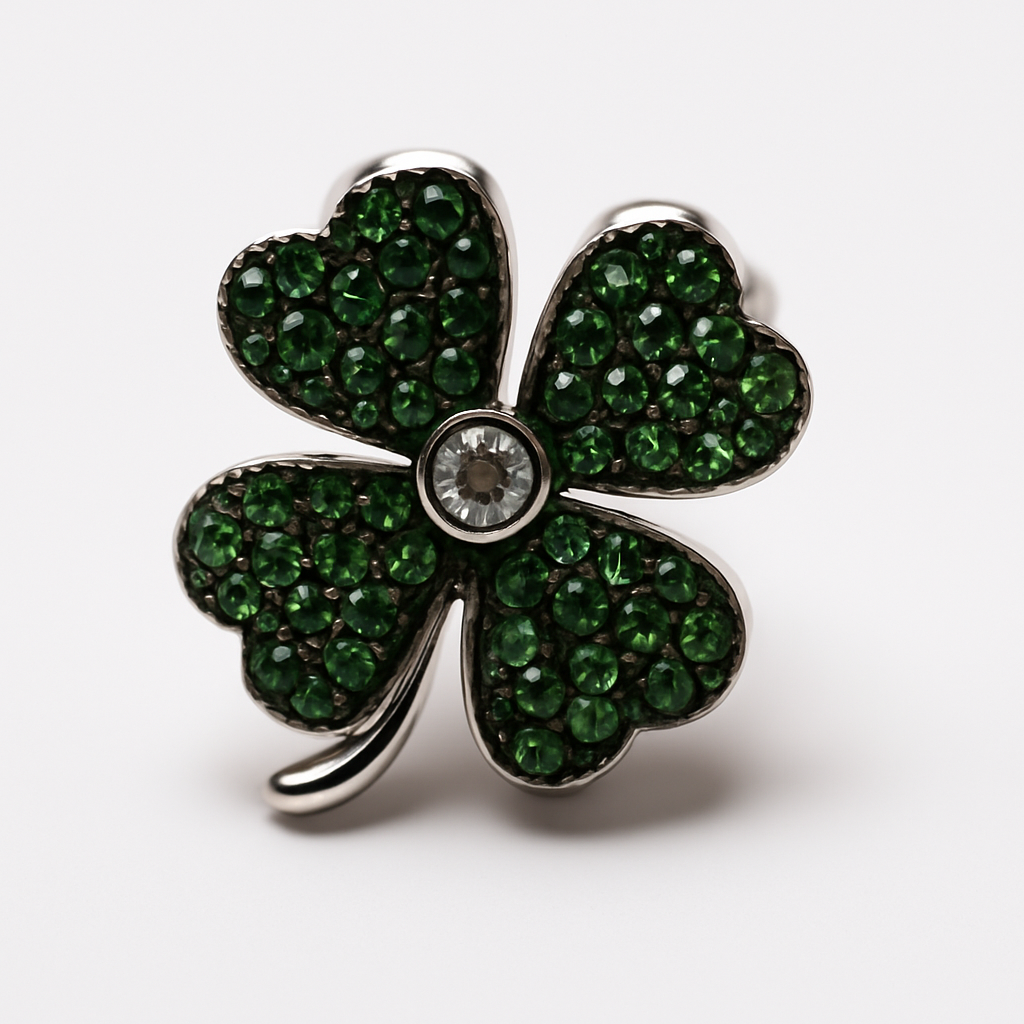 Trébol 4 hojas verde