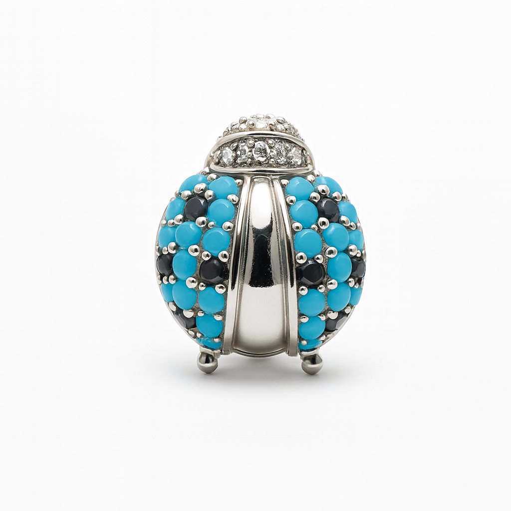 Catarina azul turquesa