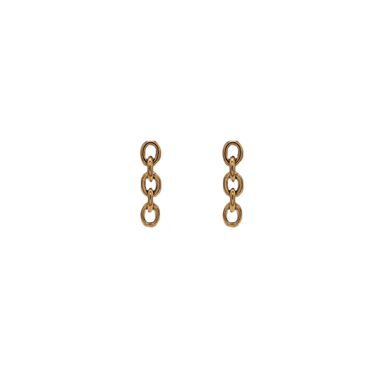 Aretes eslabón