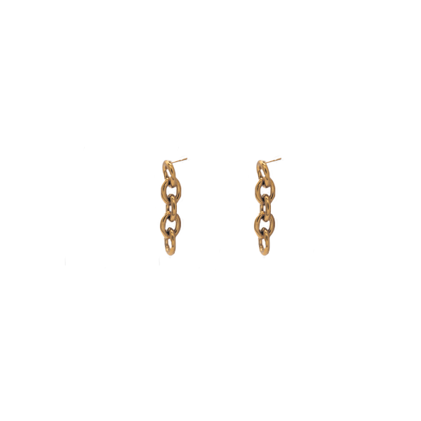 Aretes eslabón