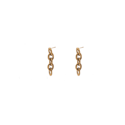 Aretes eslabón