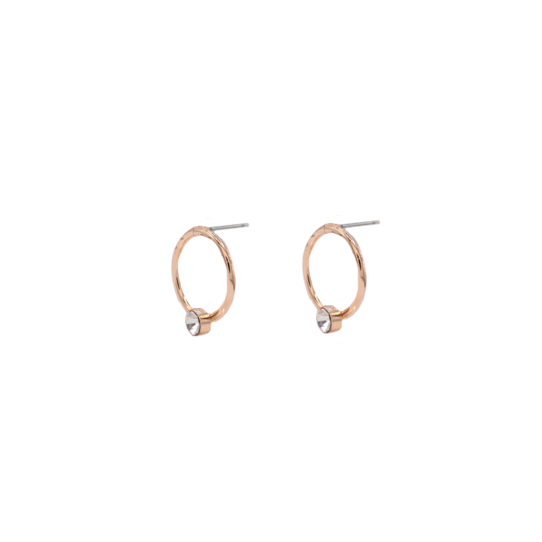 Aretes mini con zirconia