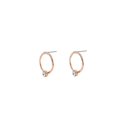 Aretes mini con zirconia