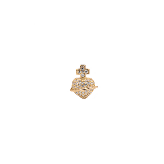 Sagrado Corazón dorado