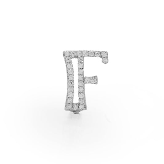 Inicial  F Plateada