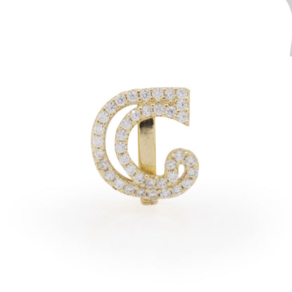 Inicial  C dorado