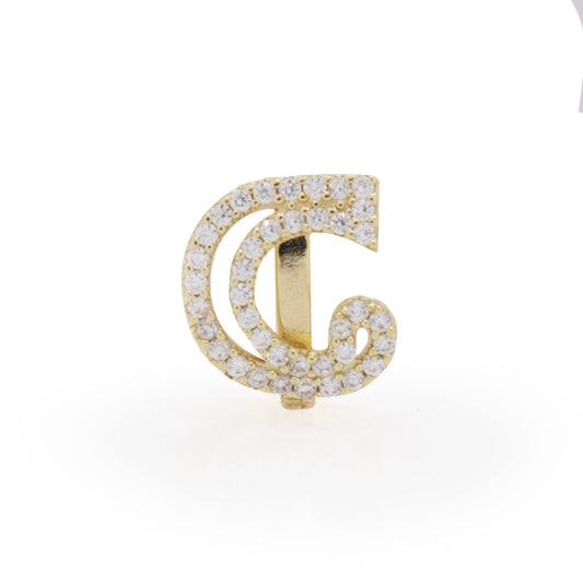Inicial  C dorado