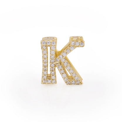 Inicial K dorada