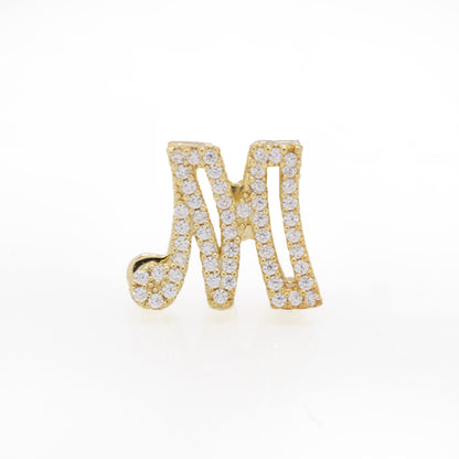 Inicial  M dorado