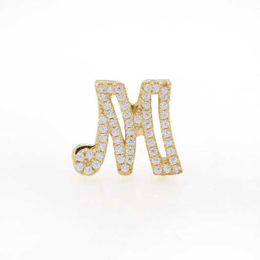 Inicial  M dorado