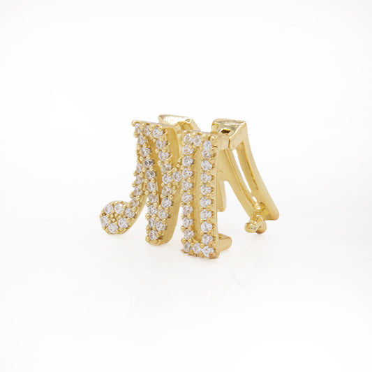 Inicial  M dorado